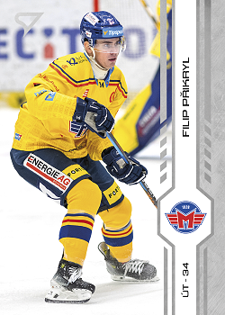 Filip Prikryl Ceske Budejovice Tipsport ELH 2024/25 SportZoo 2. serie #301